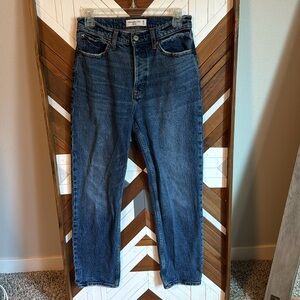 Abercrombie & Fitch Women's Straight Leg Jeans - Blue